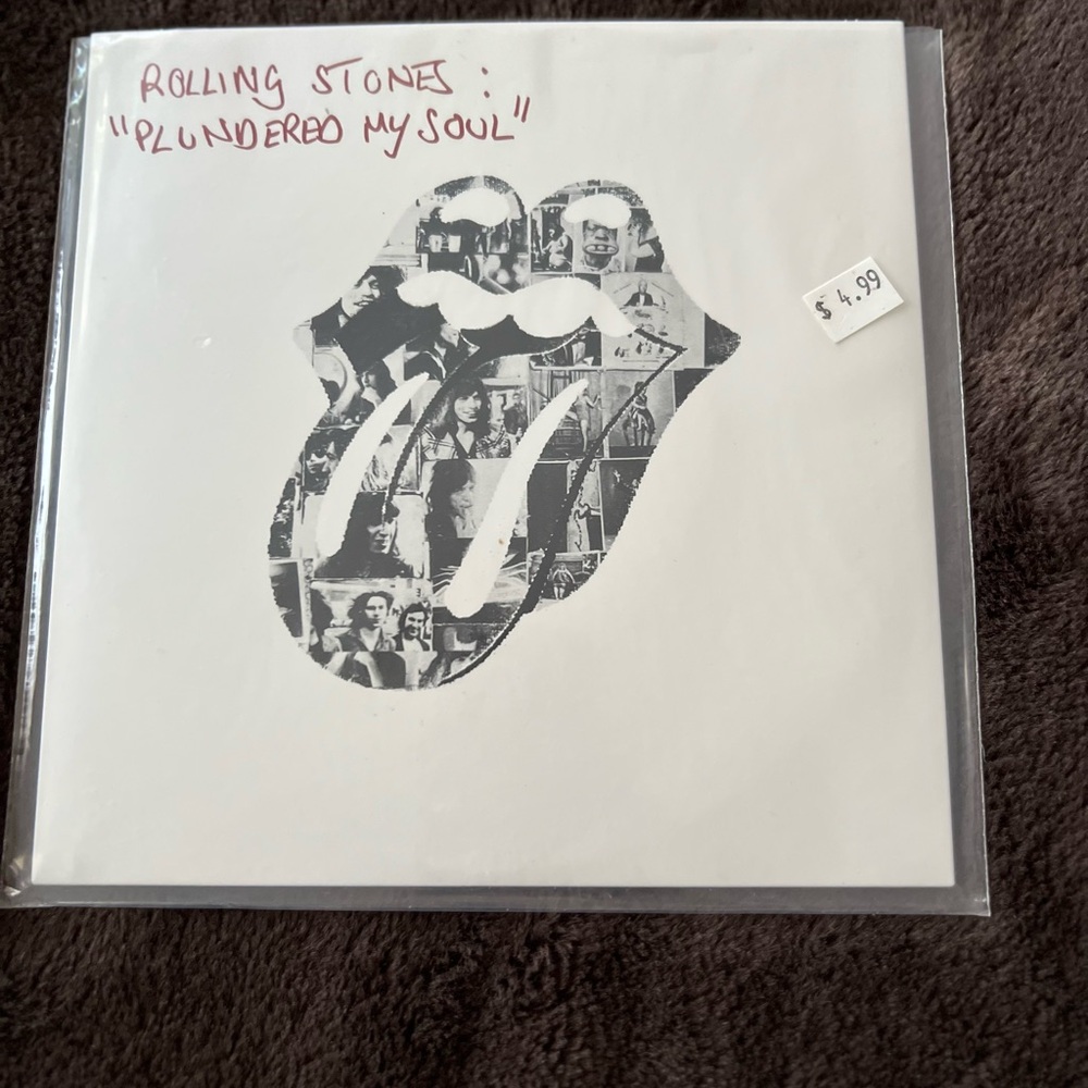 The Rolling Stones Vinyl 7 inch Plundered My Soul Numbered Copy